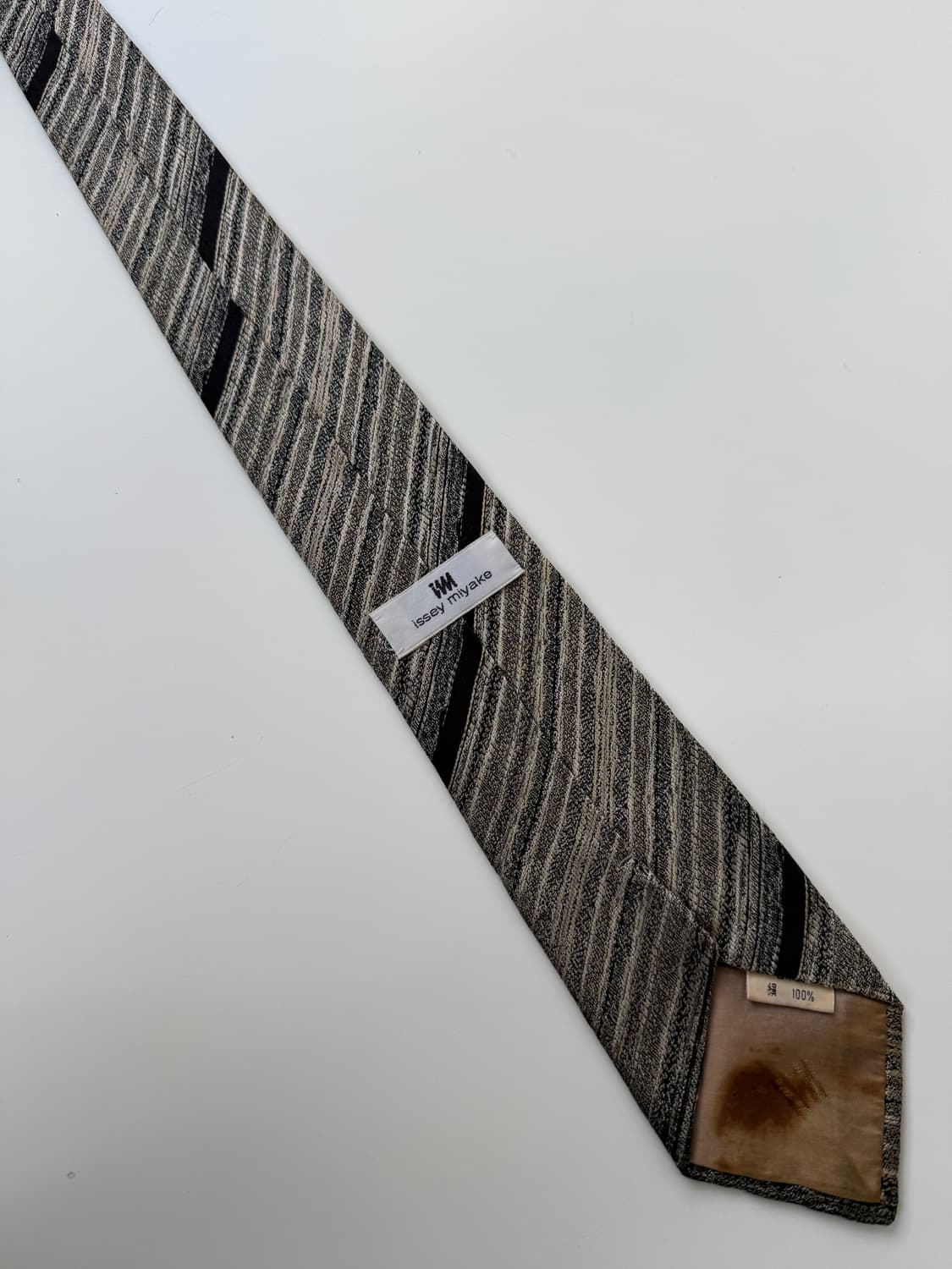 이세이 미야케 (issey miyake) 실크 넥타이 7.5cm 상품이미지3