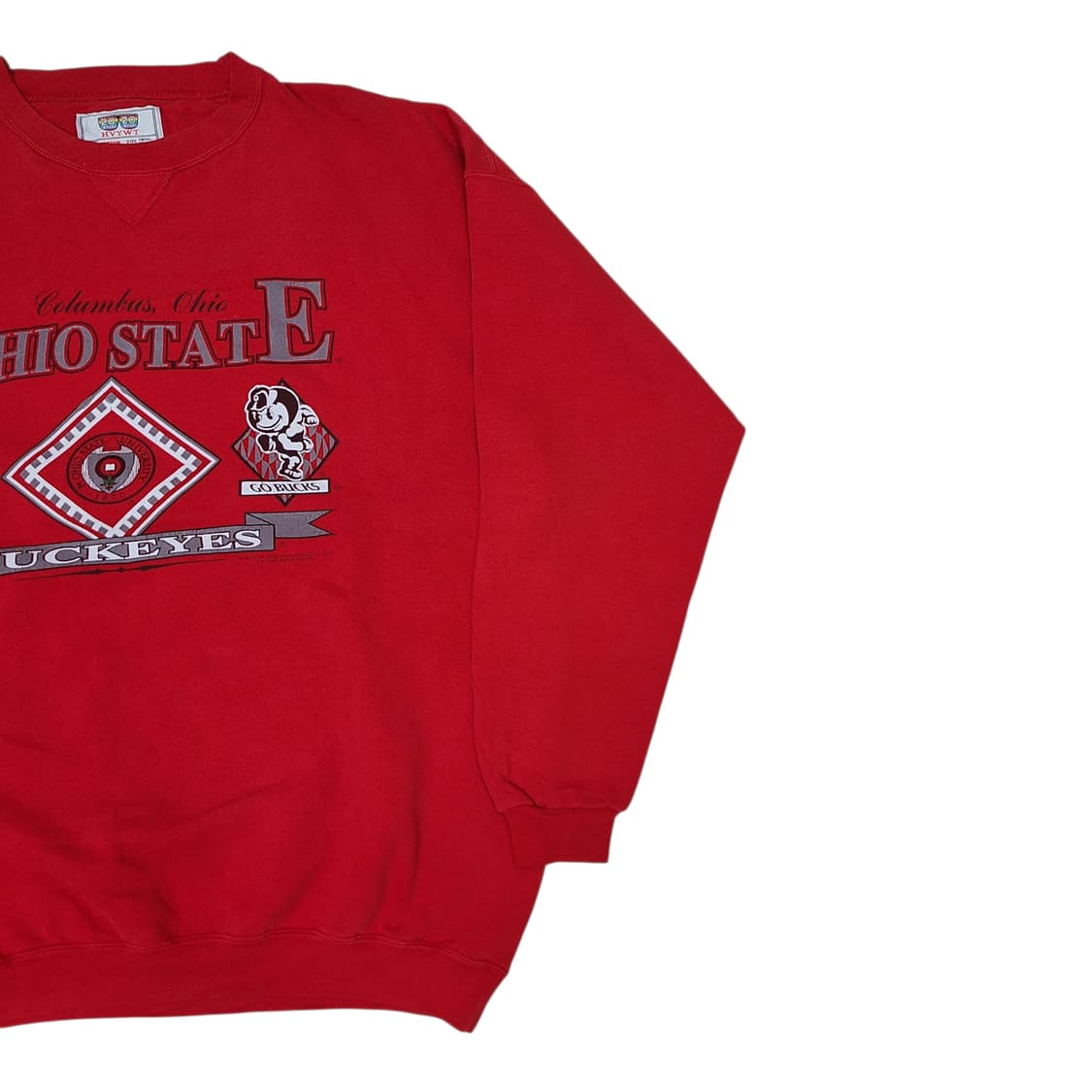 '90s 2020 HVYWT Ohio State Buckeyes 스웻셔츠 상품이미지3