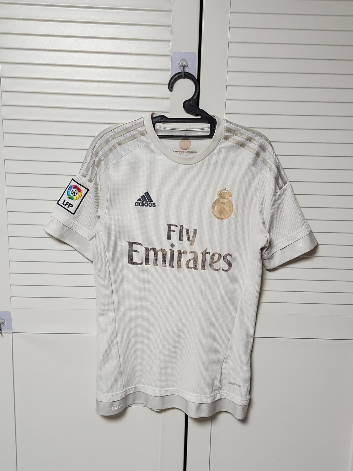 15-16 레알 마드리드 아디다스 유니폼 반팔 홈 축구 상품이미지1