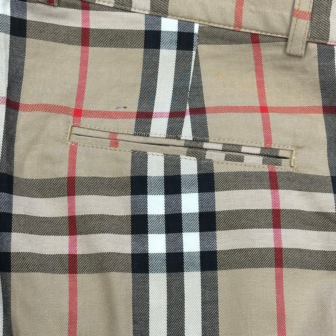 XL 새상품 버버리 노바체크 슬랙스 상품이미지7