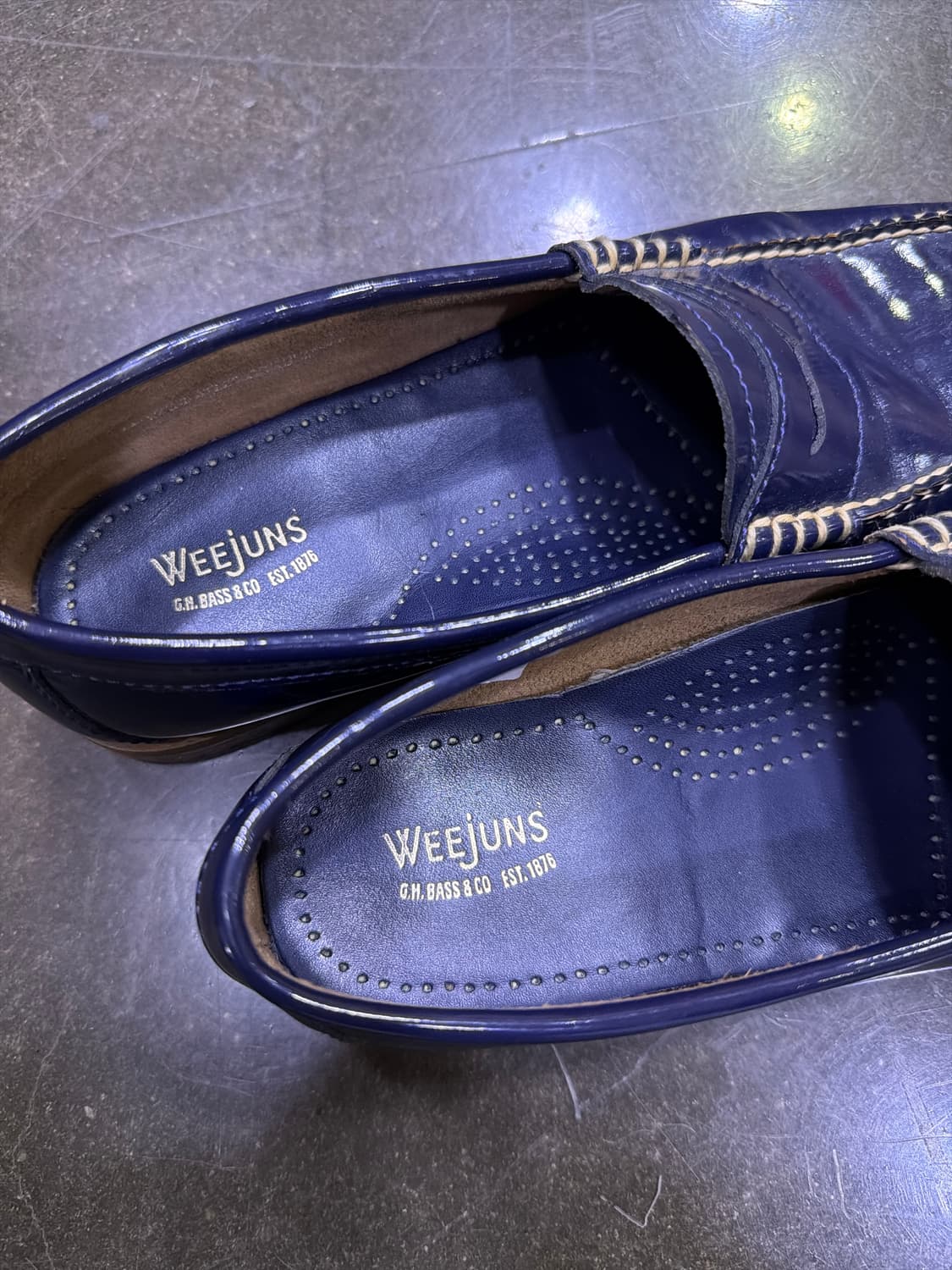 바스위준 클래식 페니로퍼 네이비 225 상품이미지8