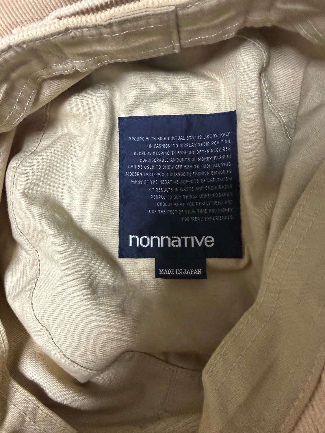 논네이티브 오피서 캡(코듀로이) 상품이미지4