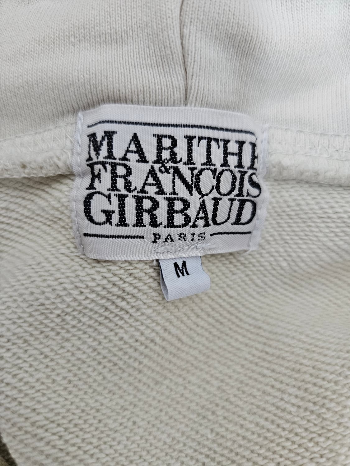 마리떼 프랑소와 저버 후드티 아이보리 M 상품이미지3