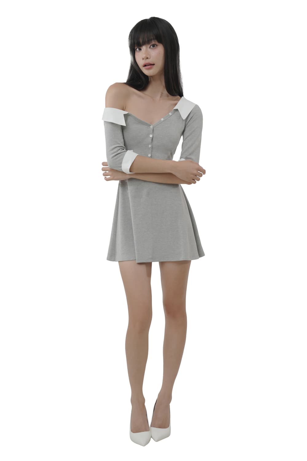 클리시어 타르트 버튼 업 드레스 / Tart button-up dress 상품이미지3