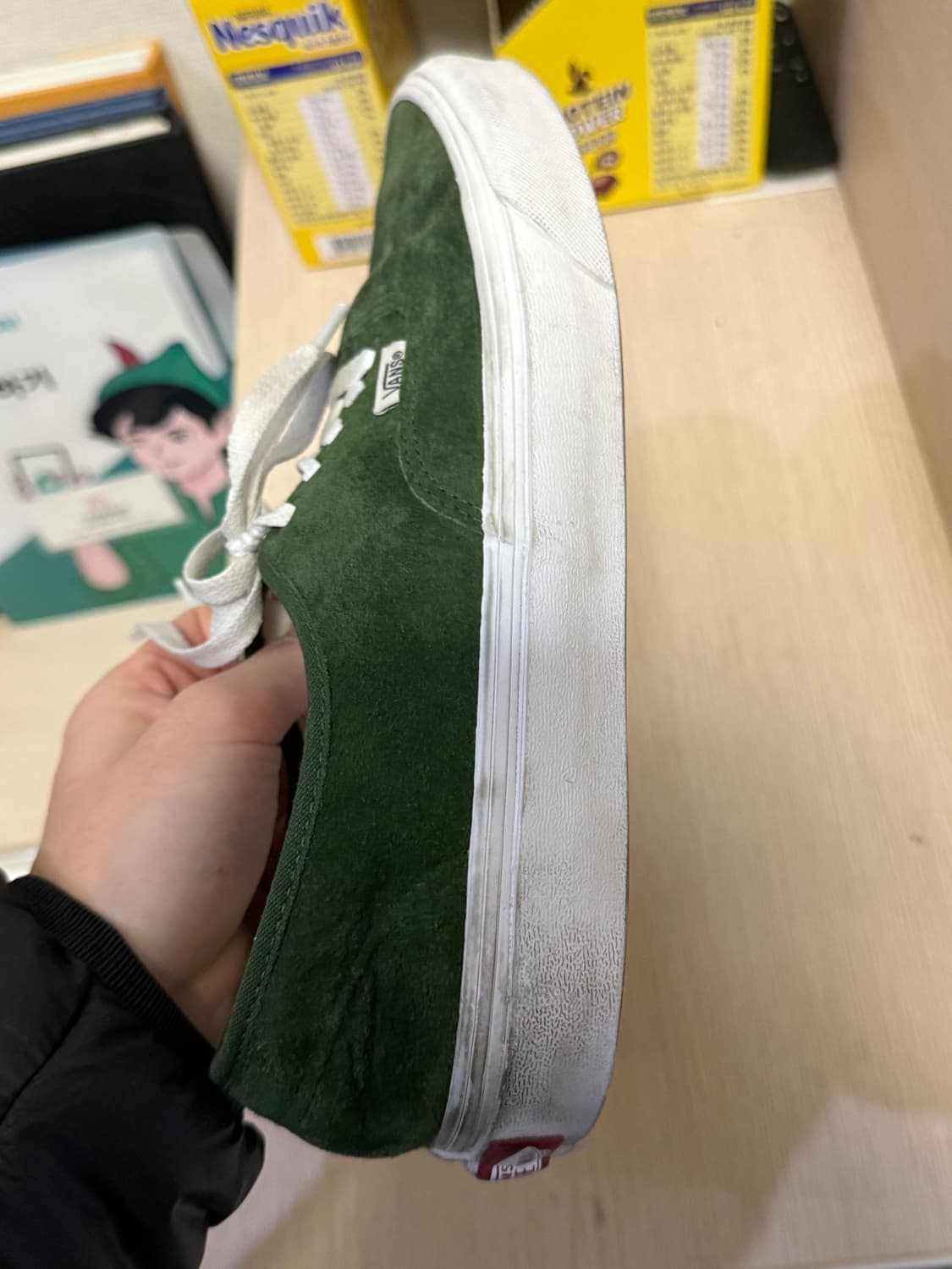 [265] 반스 어센틱 (피그 스웨이드) 더글라스 그린 상품이미지3