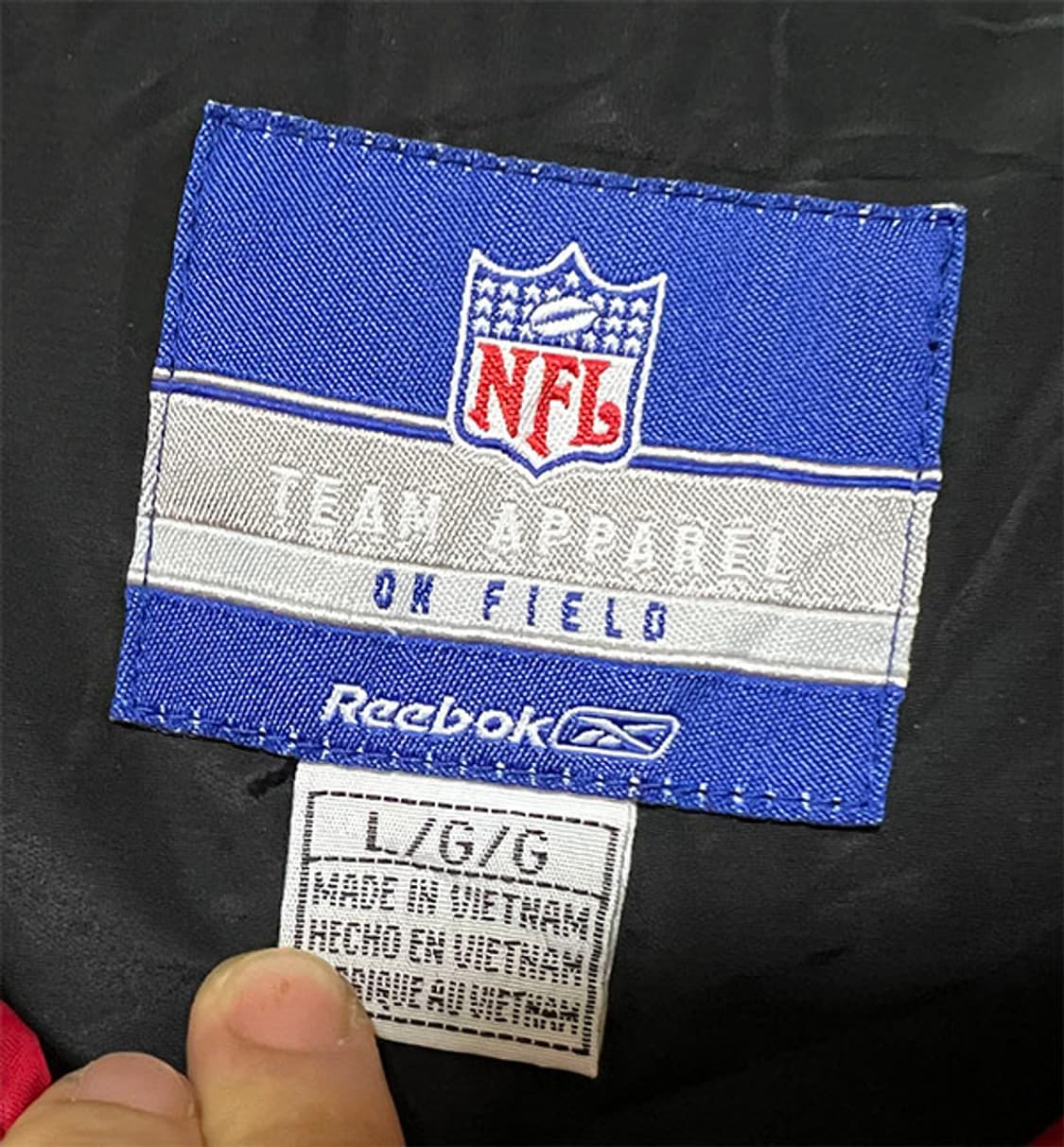 리복XNFL 아노락 웜업 춘추 캐주얼 올드스쿨 춘추 105-110 상품이미지3