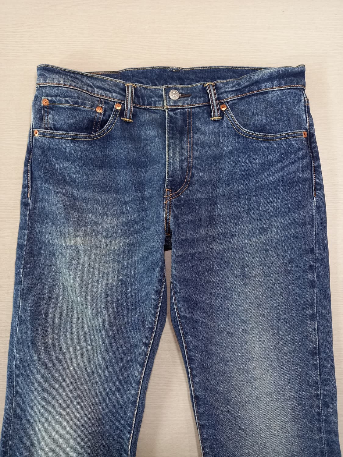 32 리바이스511 약골반 워싱 스판 슬림일자진 32-318 상품이미지3