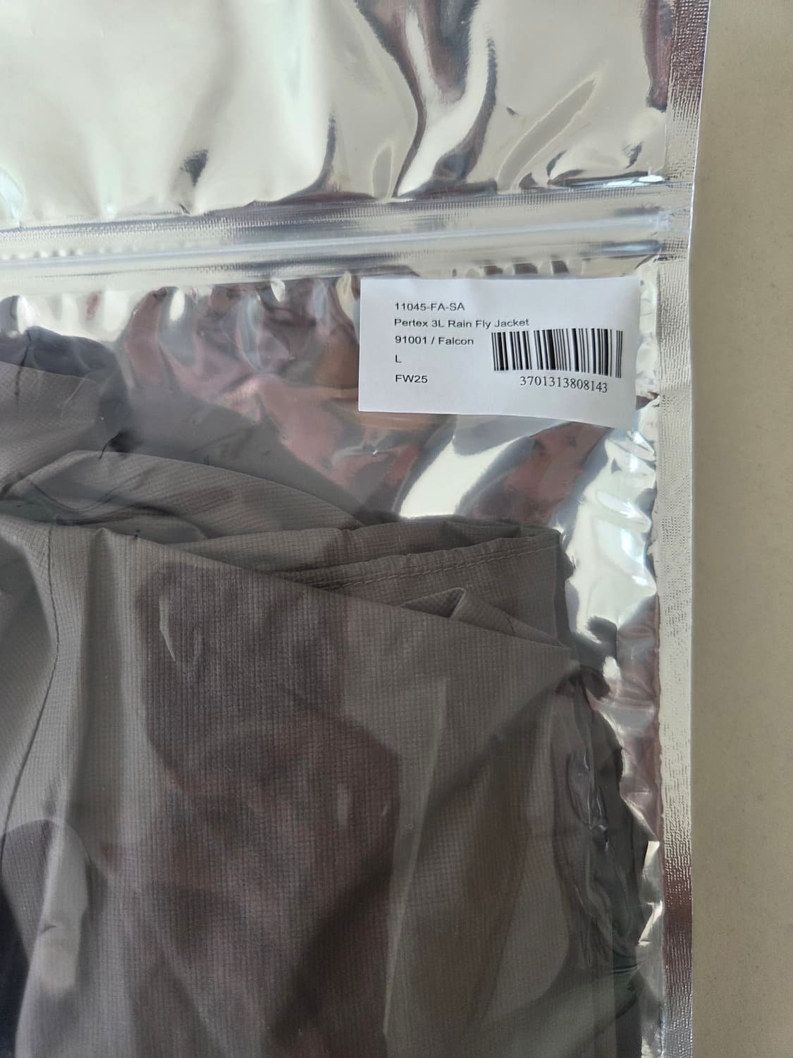 Satisfy 새티스파이 퍼텍스 3L 레인자켓 라지 팔콘 상품이미지6