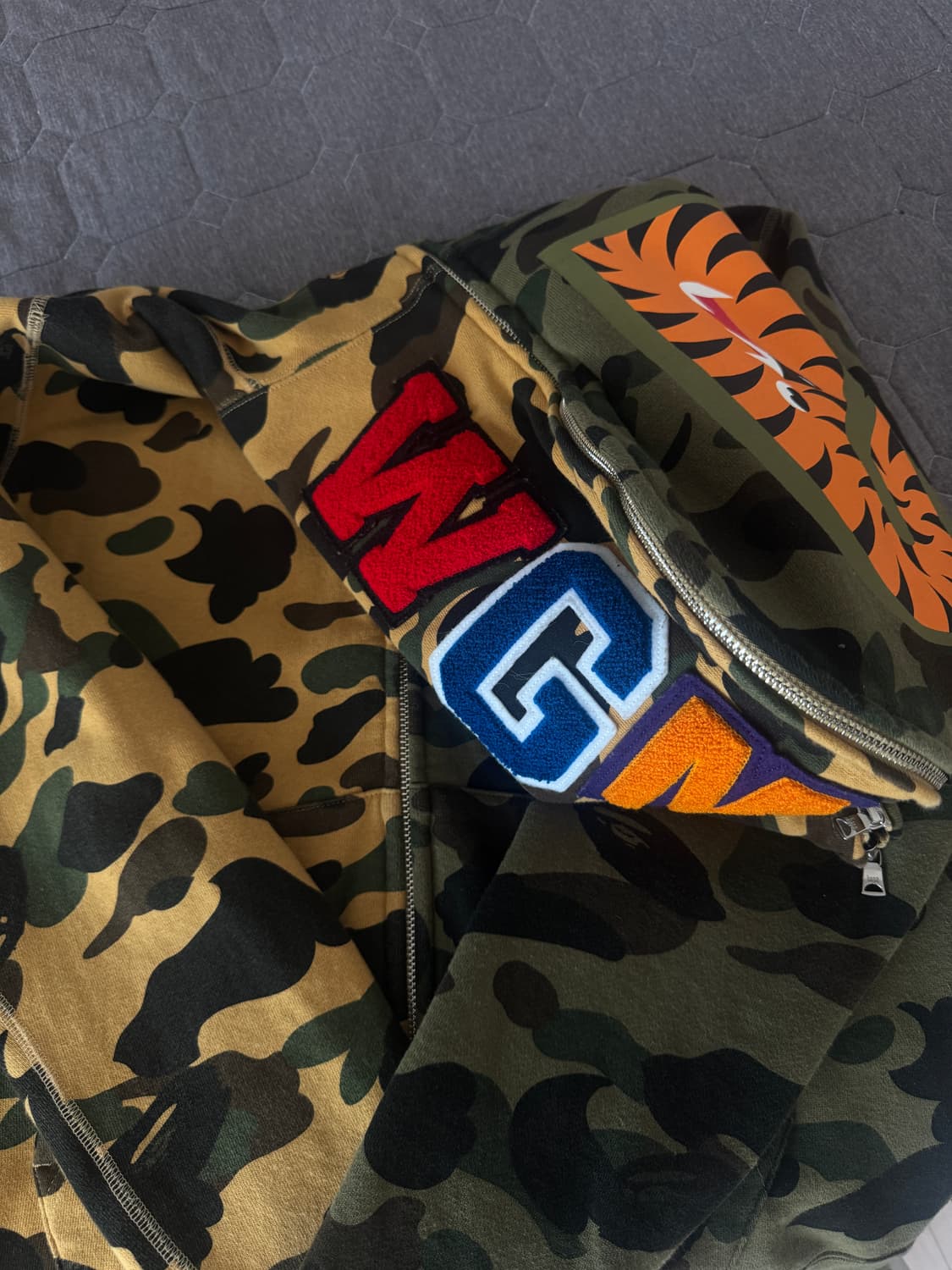 베이프 후드집업 정품 S bape 급처 상품이미지5