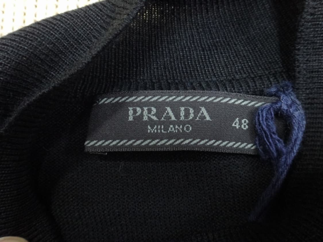 (48/95size) 프라다 PRADA 남성 터틀넥 울 니트 상품이미지6