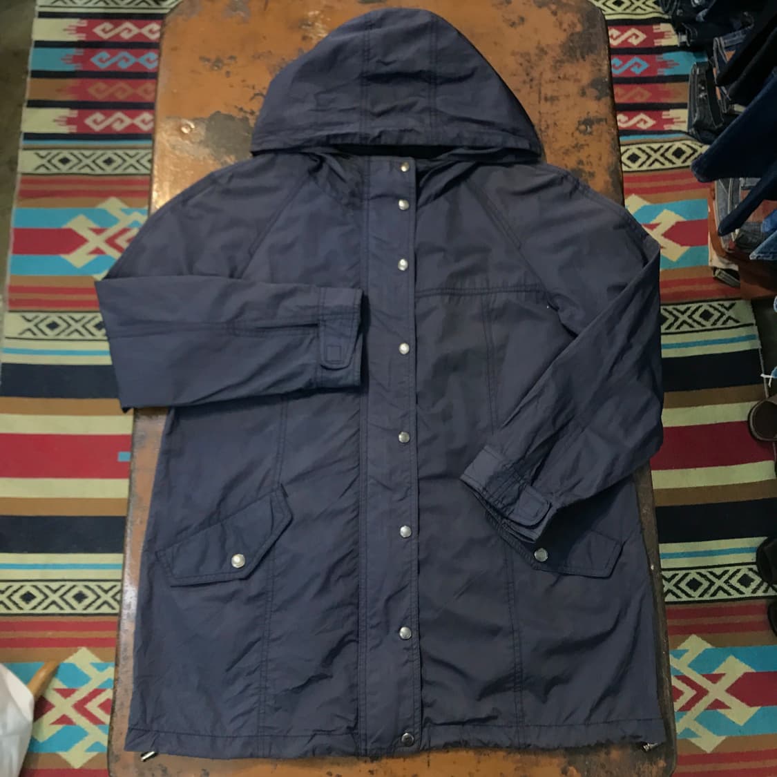 Japan VTG 일본 빈티지 네이비 후디 자켓 여성 66 남성 100  상품이미지1