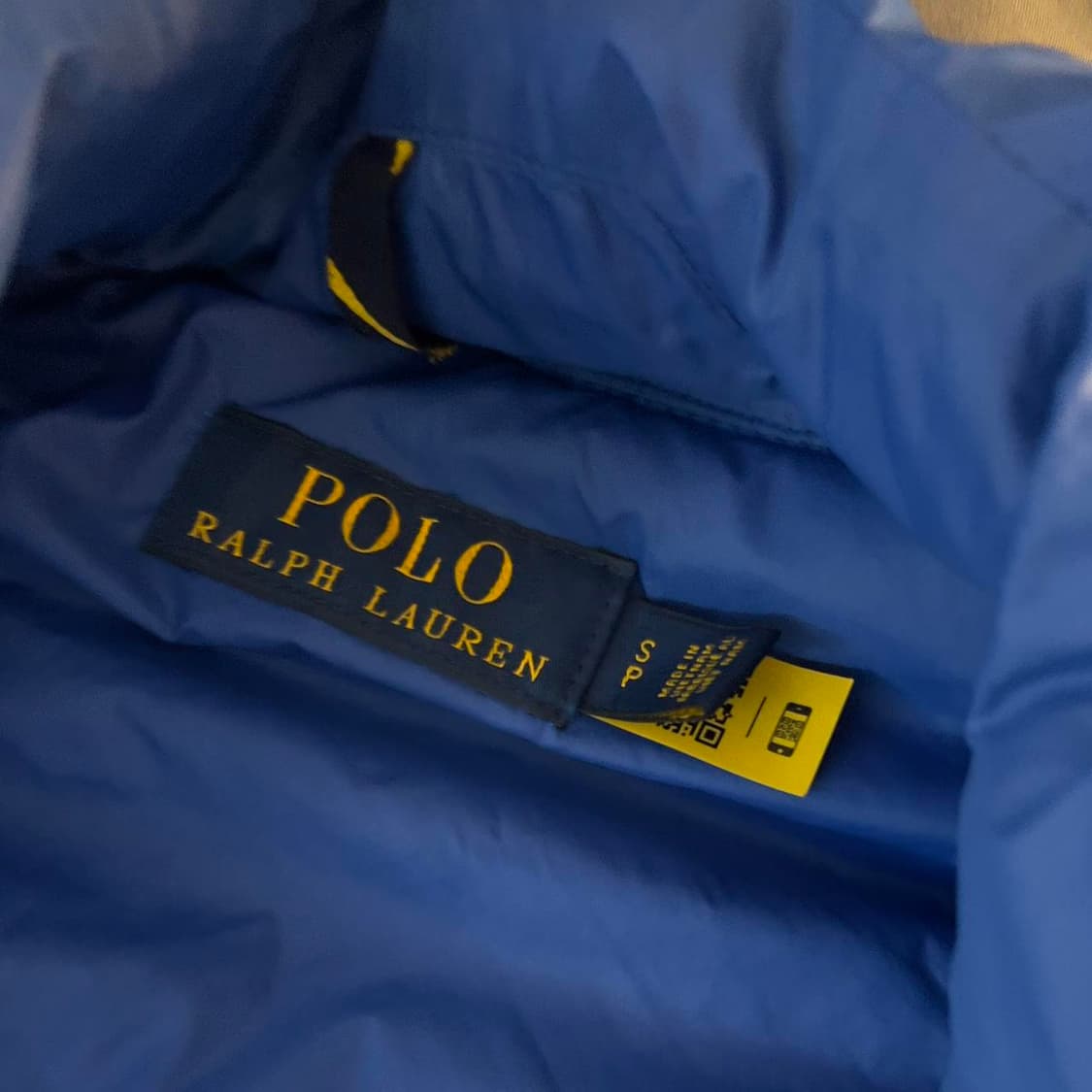 폴로 랄프 로렌의 경량패딩 네이비 상품이미지2