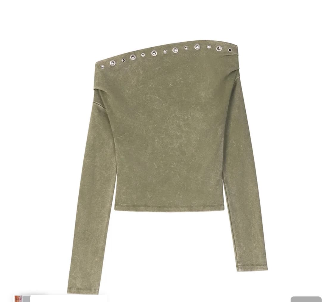 as if calie 애즈이프캘리 eyelet off shoulder 상품이미지2