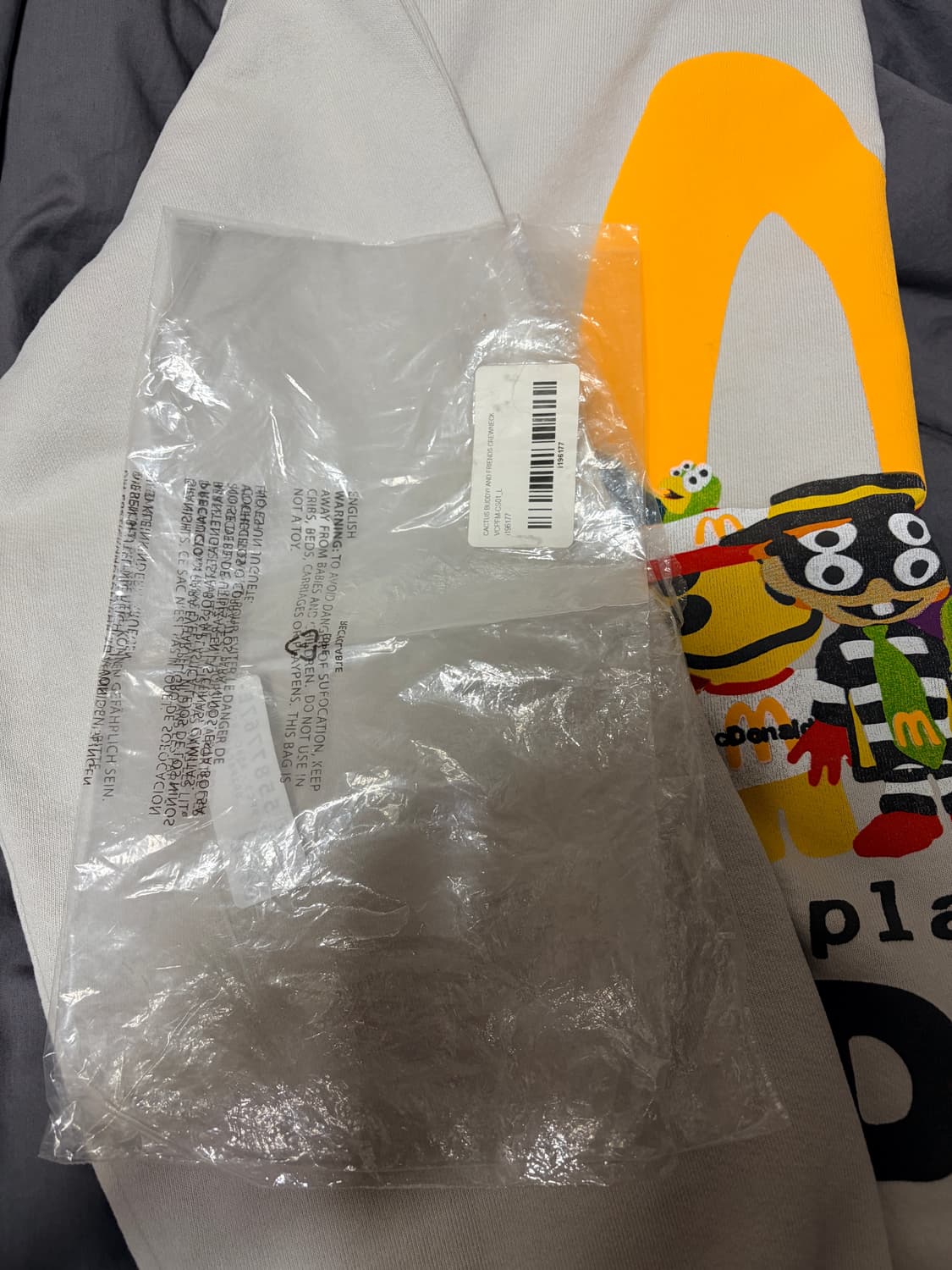 CPFM x 맥도날드 크루넥 그레이 (L size) 상품이미지9