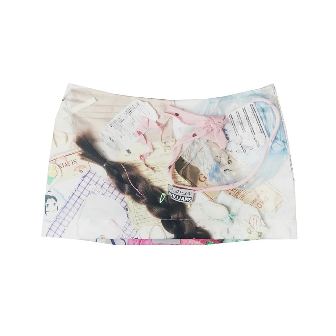 프린트 스커트 상품이미지3