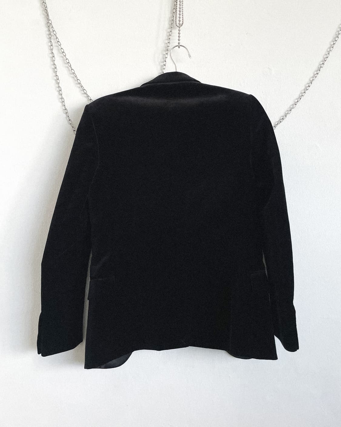 발망 x H&M 벨루어 스모킹 블레이져 상품이미지6