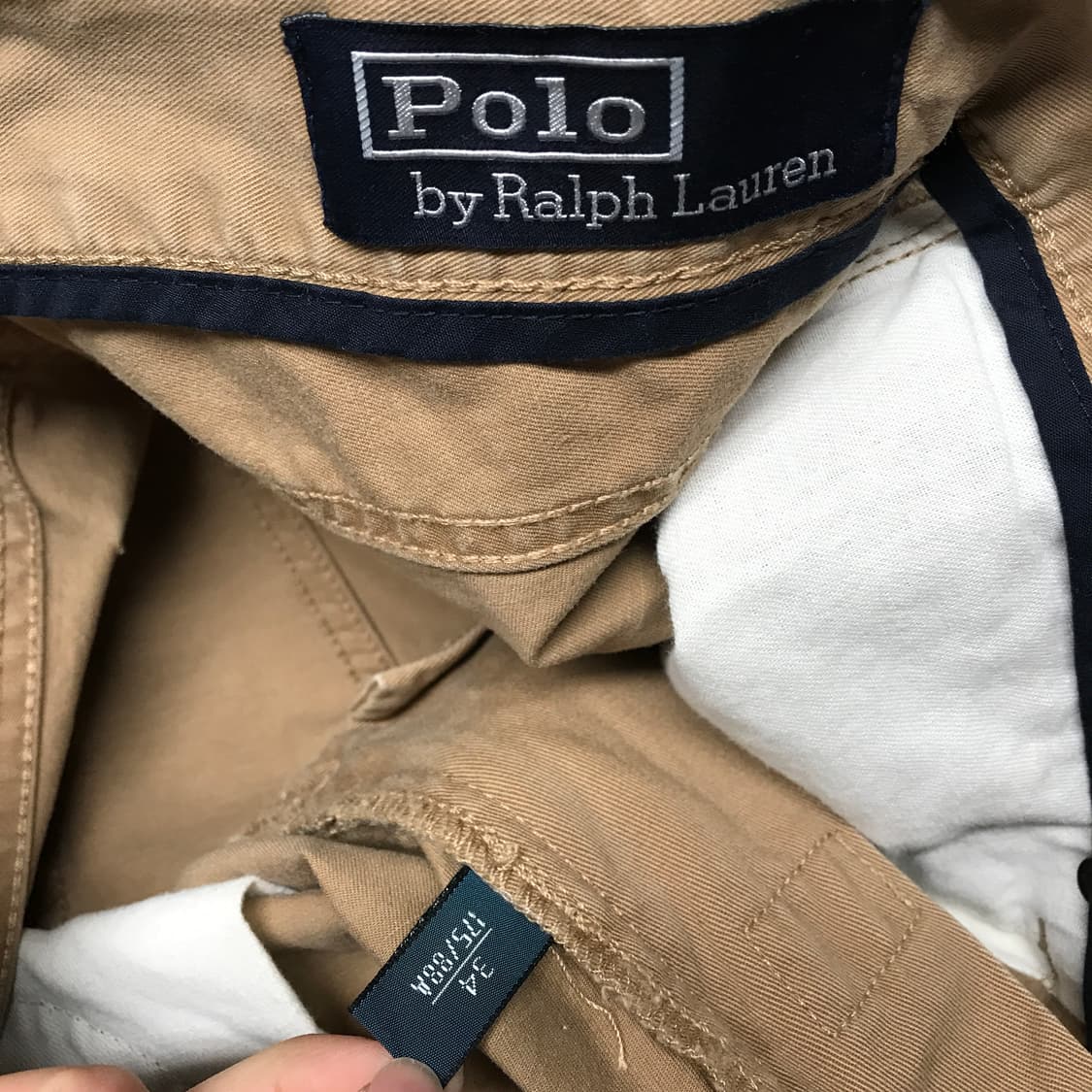 폴로 랄프로렌 코튼 팬츠 베이지 34 상품이미지7