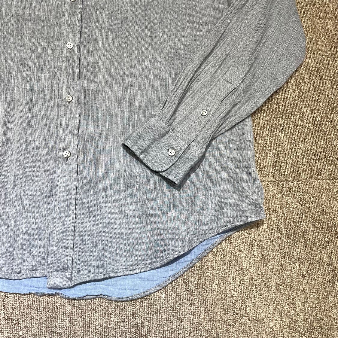 (L) POLO 폴로 랄프로렌 솔리드 셔츠  상품이미지6