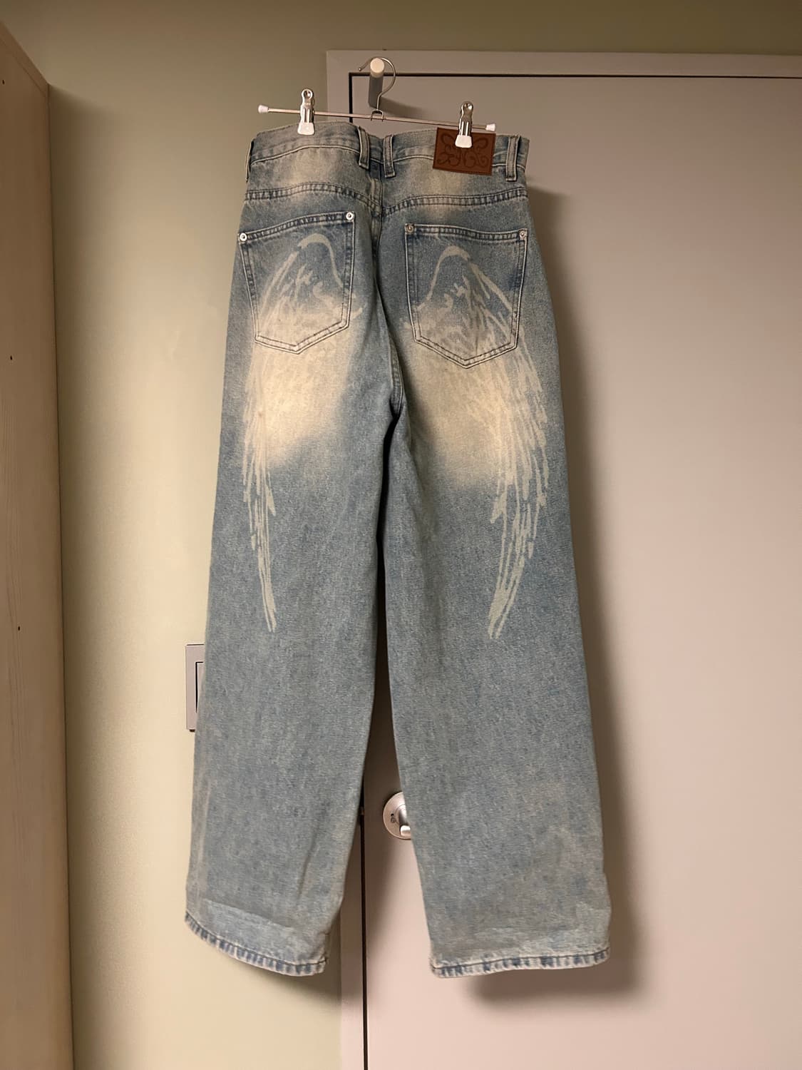 팬시클럽 엔젤 빈티지 워싱 핀턱팬츠 상품이미지4