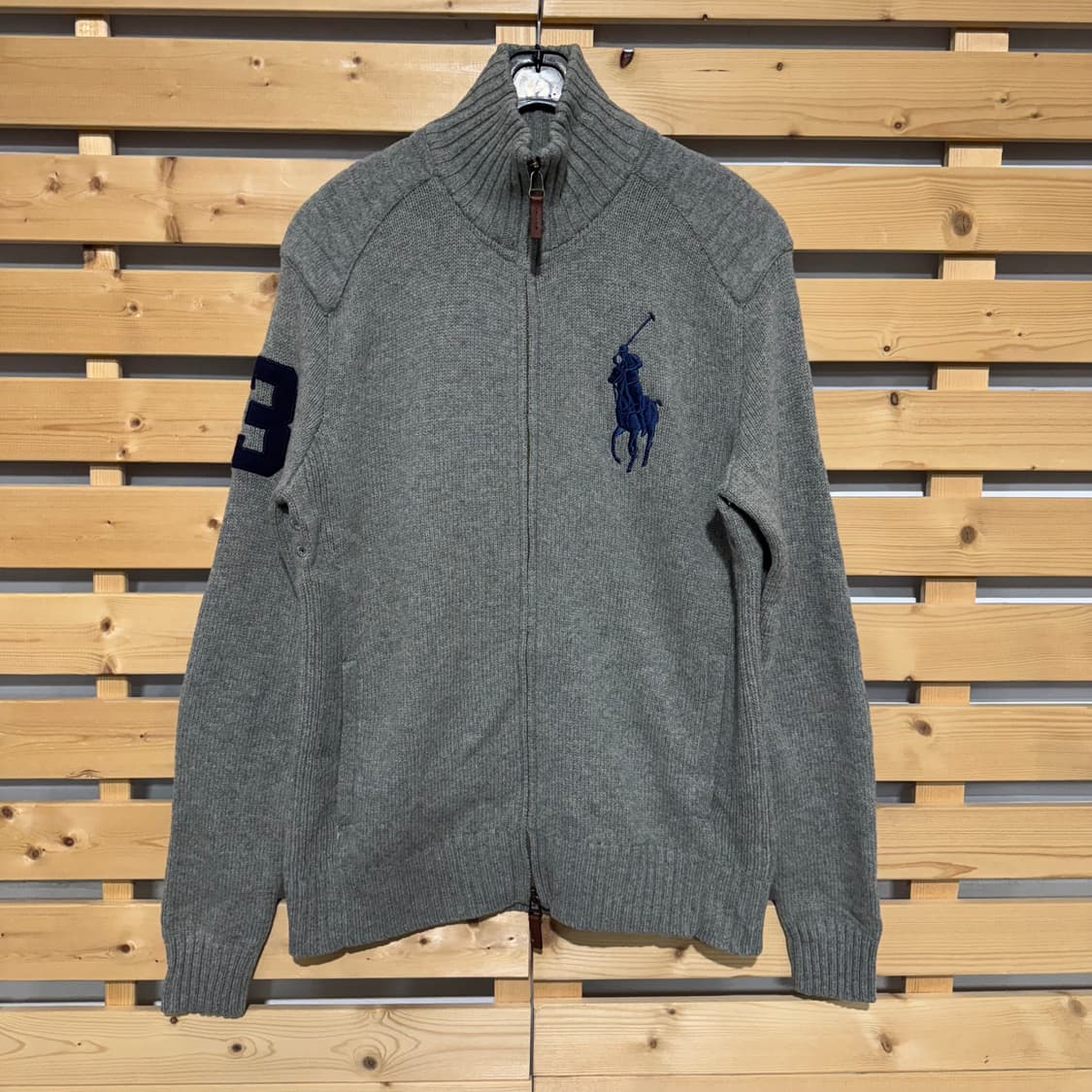 폴로 빅포니 니트집업 상품이미지1