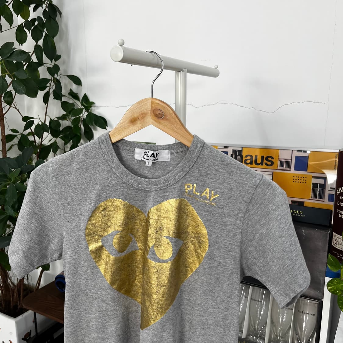 꼼데가르송 우먼 반팔 티셔츠 L 상품이미지2