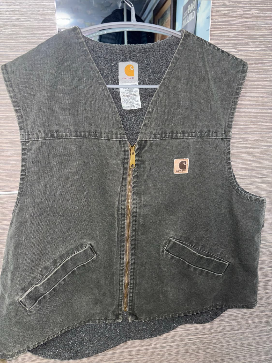 칼하트 V13 MOS 모스그린 베스트 조끼 상품이미지1