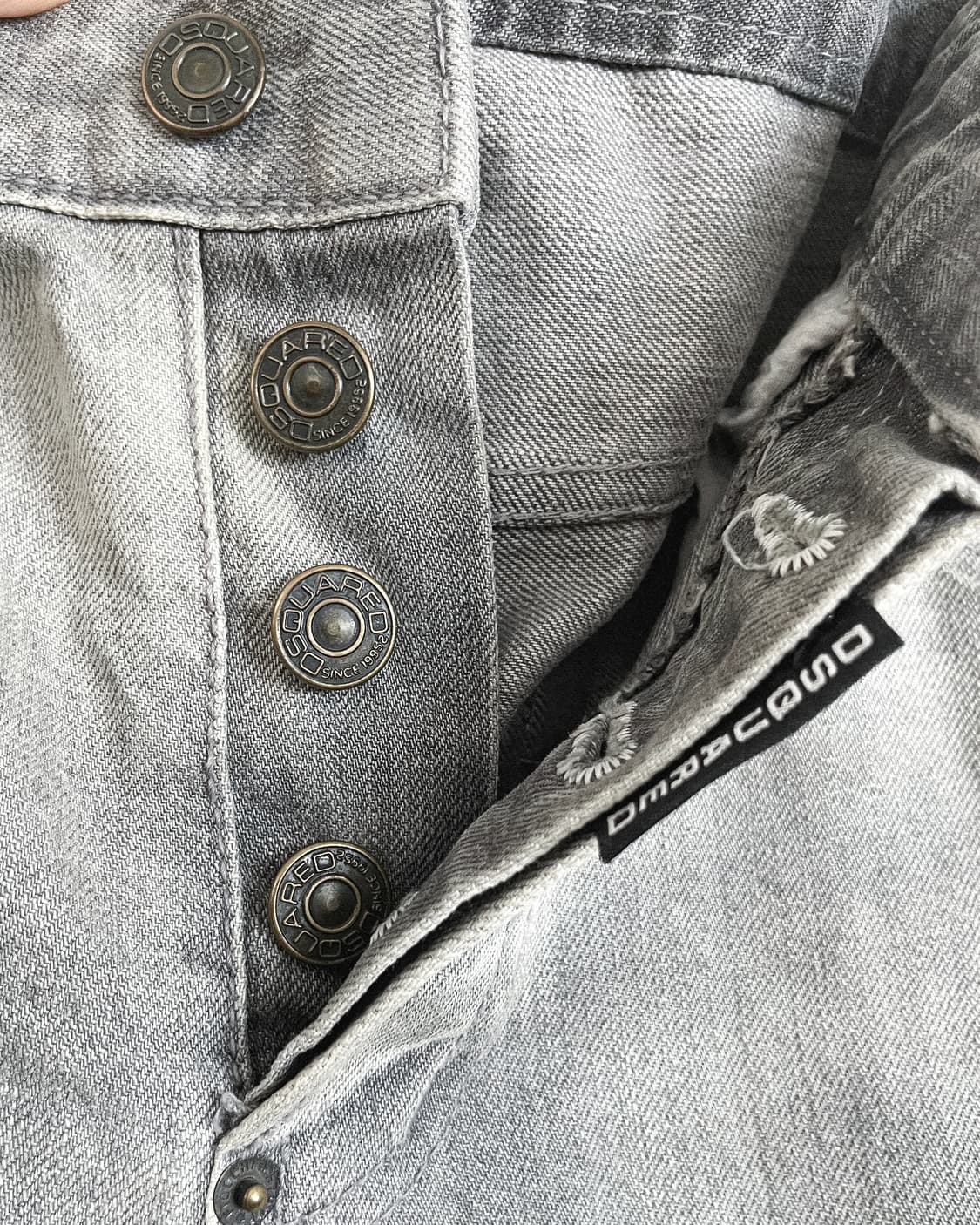 디스퀘어드2 그런지 디스트로이드 워시드 데님 상품이미지7