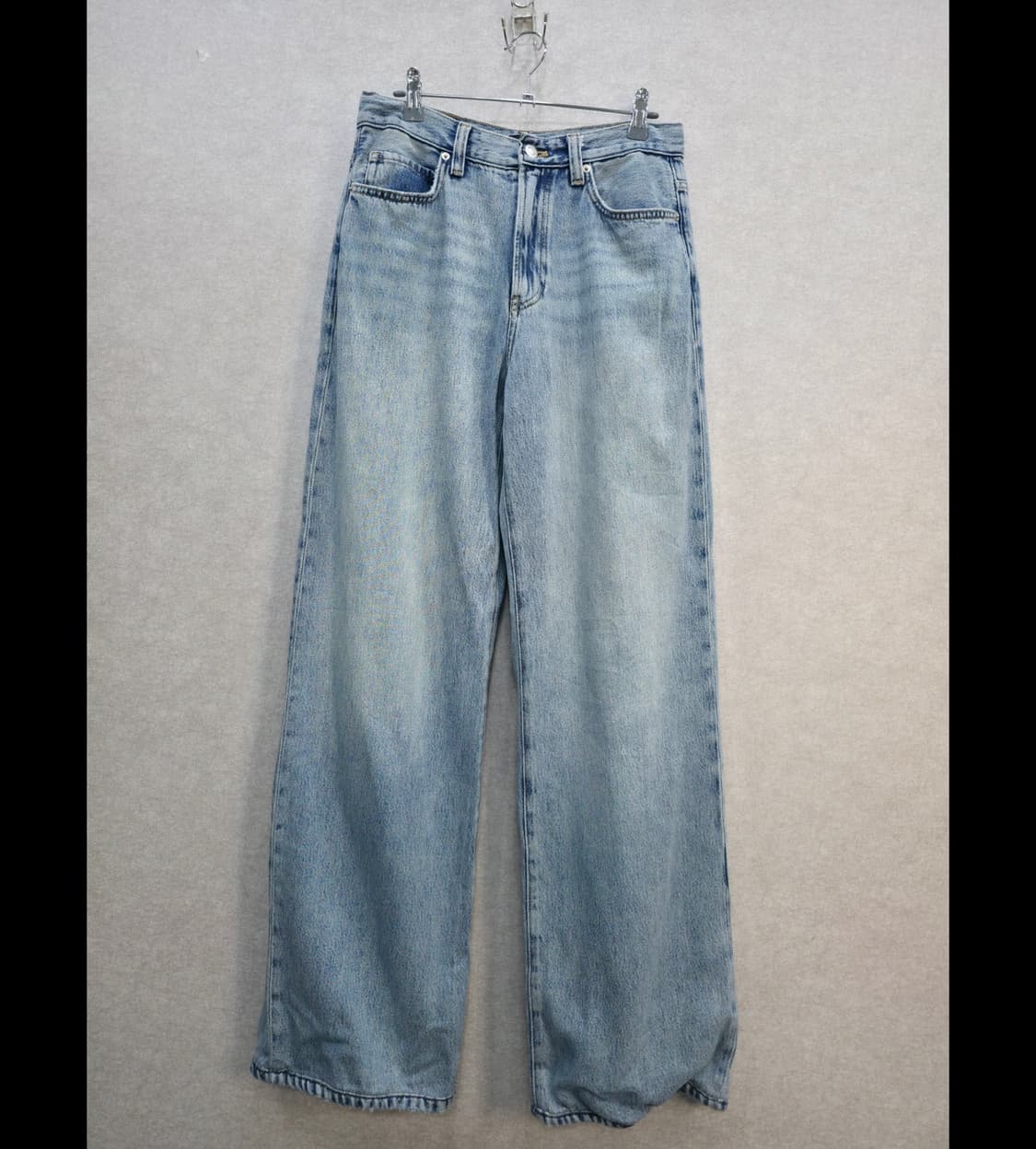 마시모두띠 연청 와이드 데님 팬츠 Massimo Dutti 상품이미지1