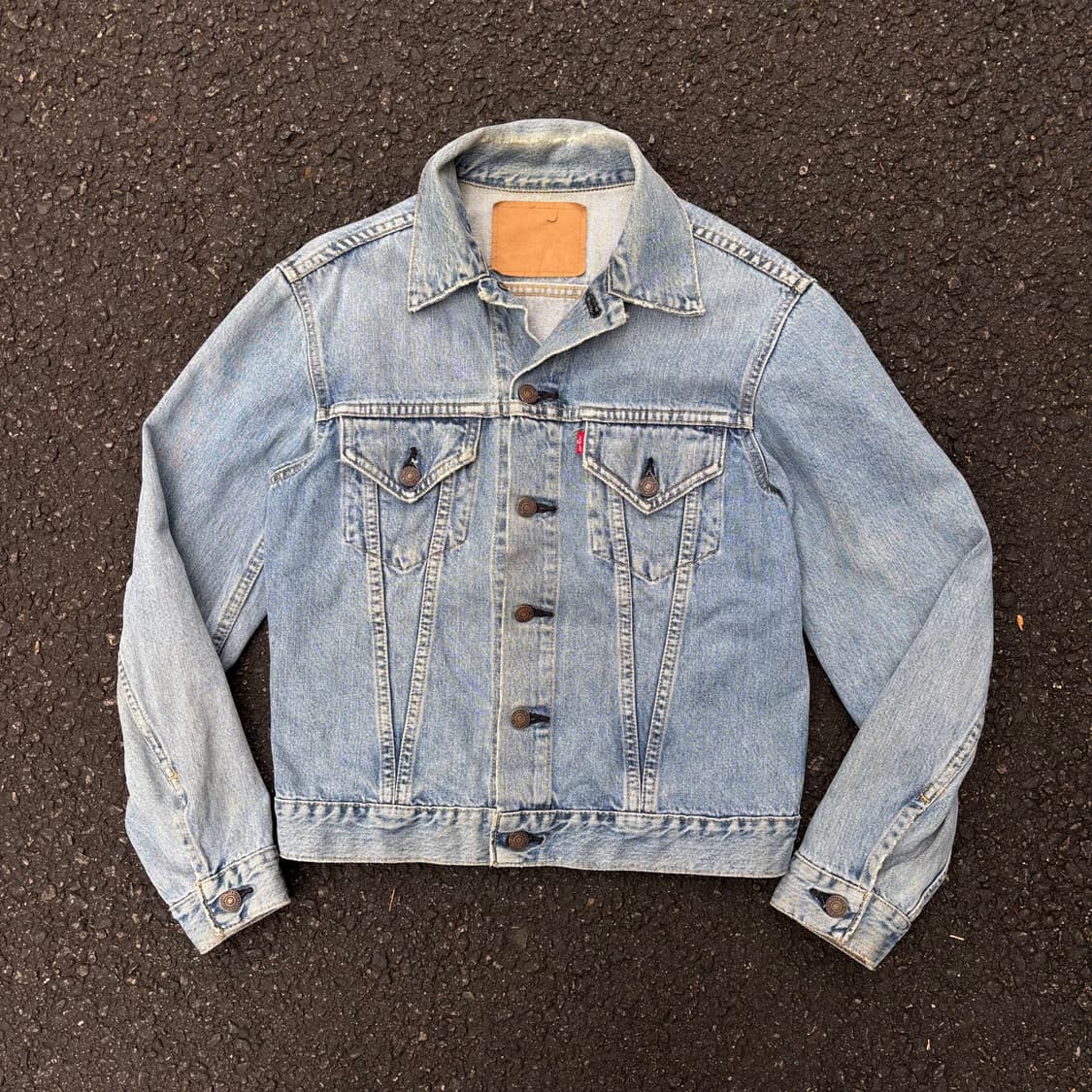 90~00년대 일본 리바이스 557 빅e 트러커 자켓 상품이미지1