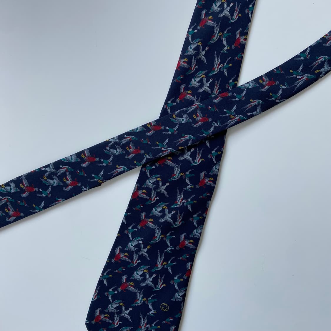 구찌(GUCCI) 심플로고 명품 정품 넥타이 상품이미지4