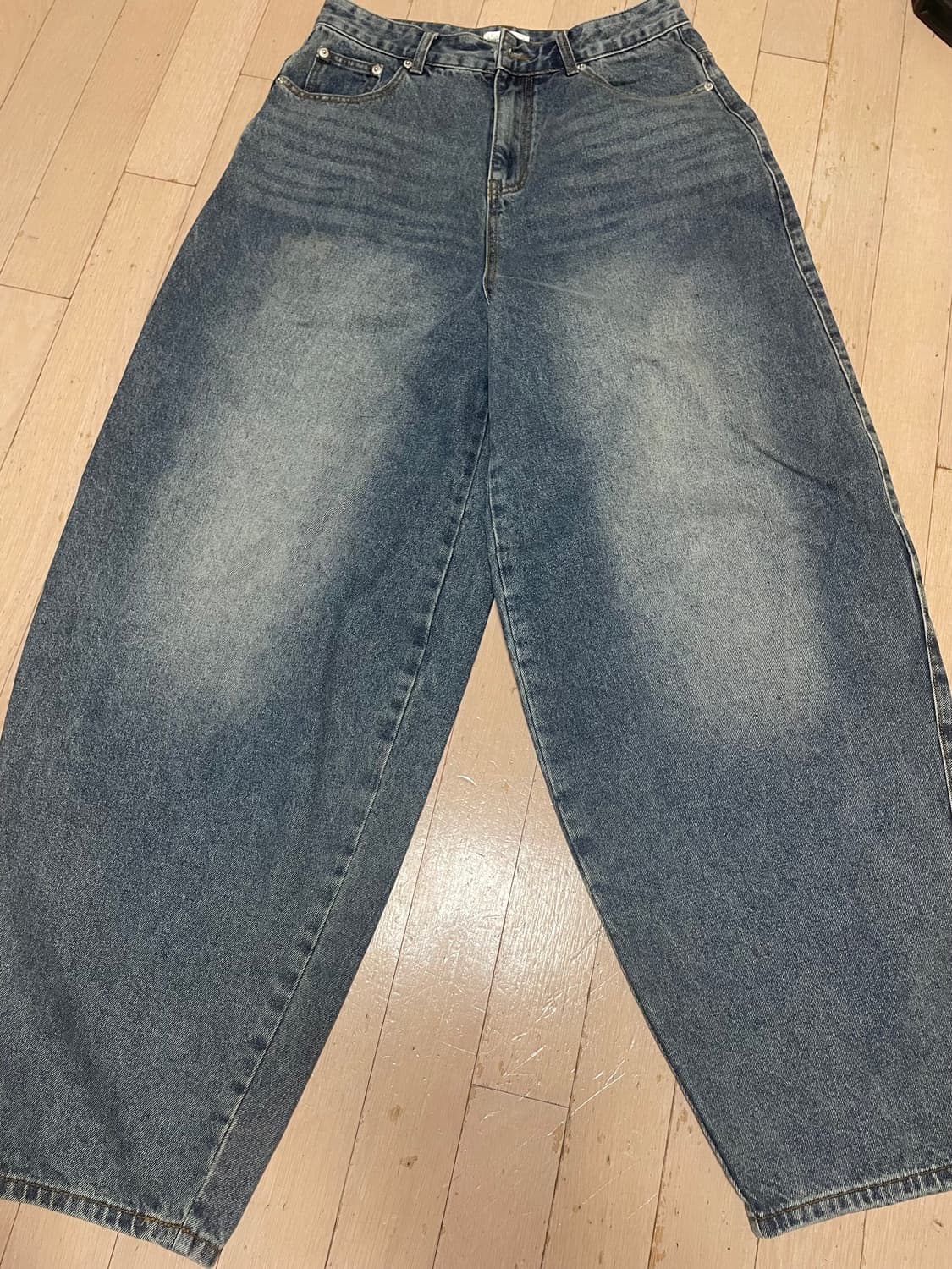 스탠다드에러 와이드 데님 팬츠 상품이미지3