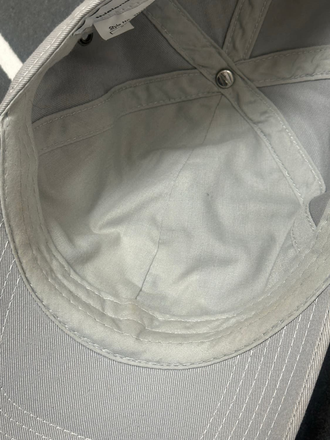 디스이즈네버댓 볼캡 모자 RING Cap Grey 상품이미지3