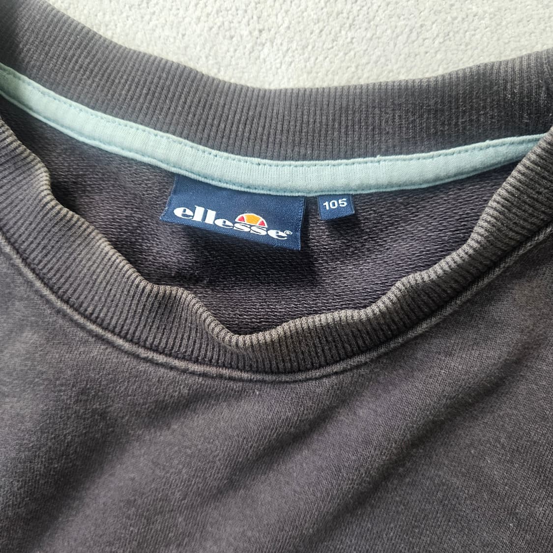 105 엘레쎄 스몰로고 맨투맨 0303Y 상품이미지3