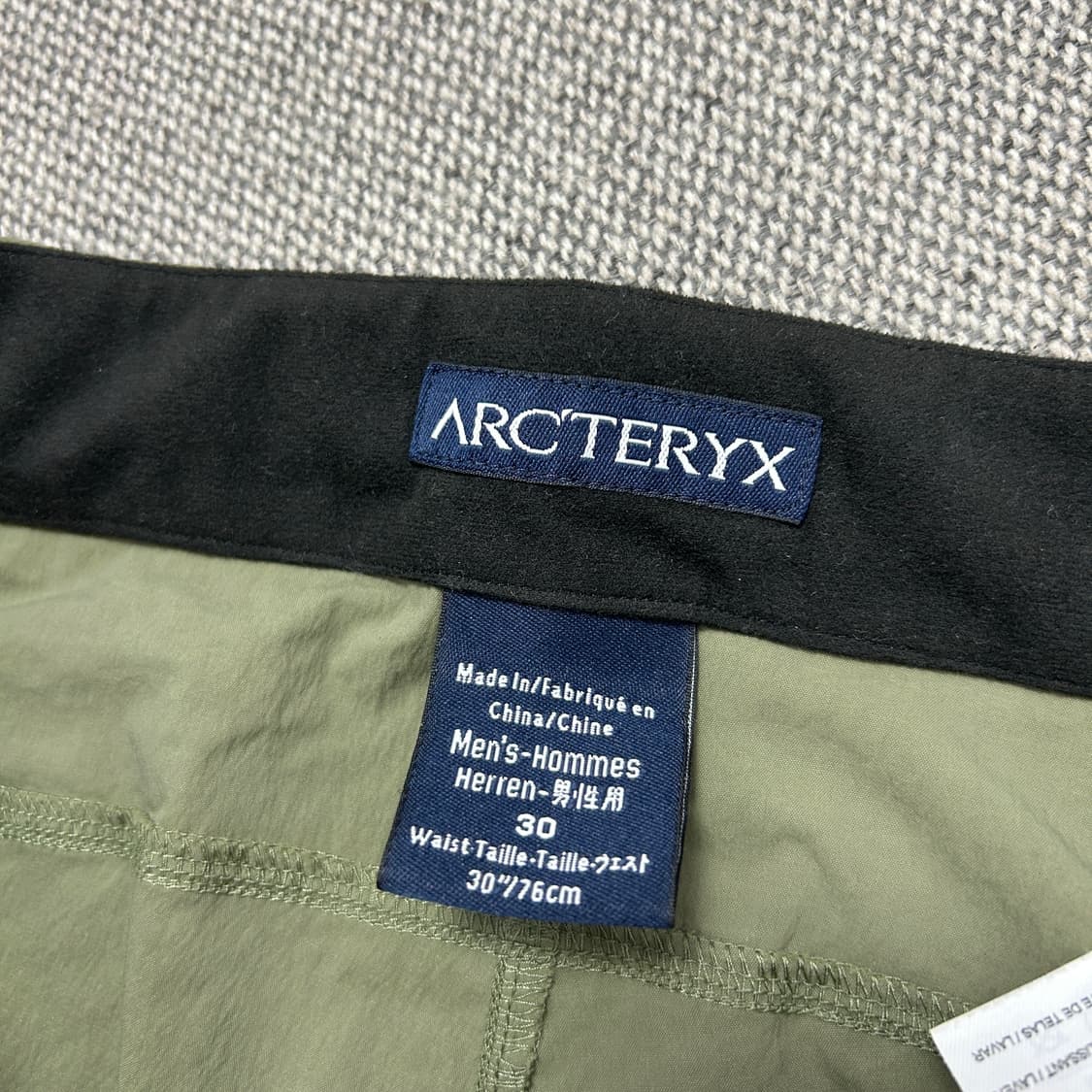 아크테릭스 트래킹 숏팬츠(30) 상품이미지2