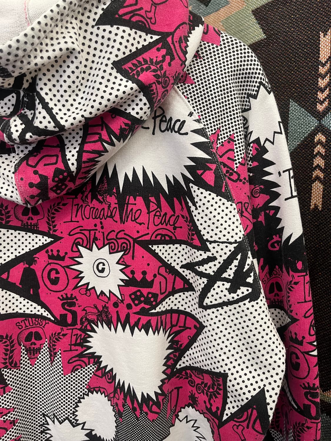 스투시 카툰 그래픽 후드집업 #csz750 상품이미지5