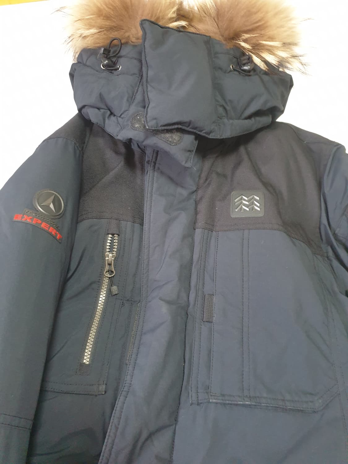 코오롱 네이비 안타티카 패딩 상품이미지3