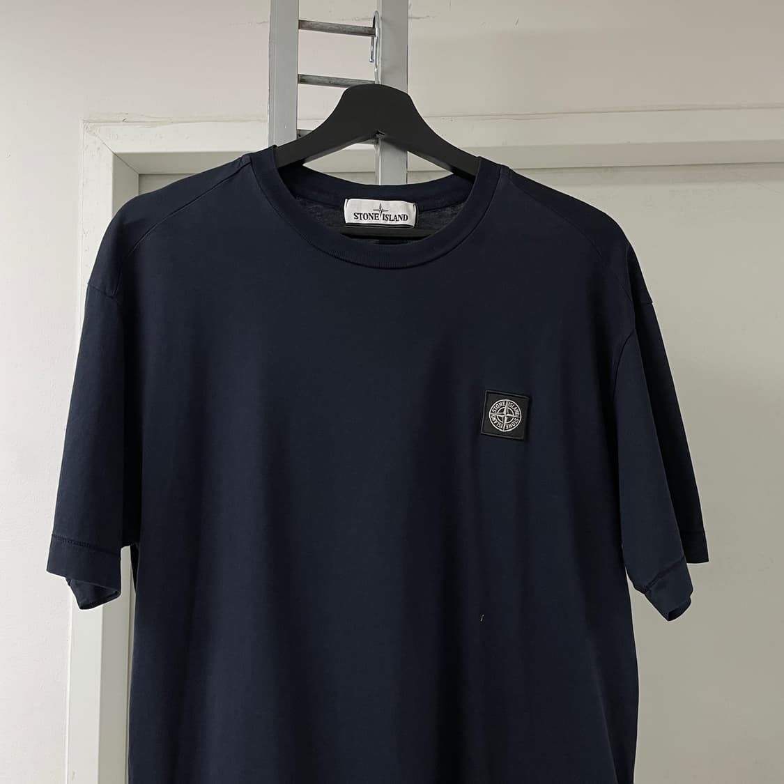 스톤아일랜드 네이비 반팔 티셔츠 L 상품이미지2