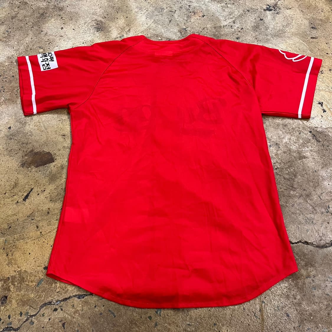 [정품/M] 롯데자이언츠 동백 유니폼 b16 상품이미지3