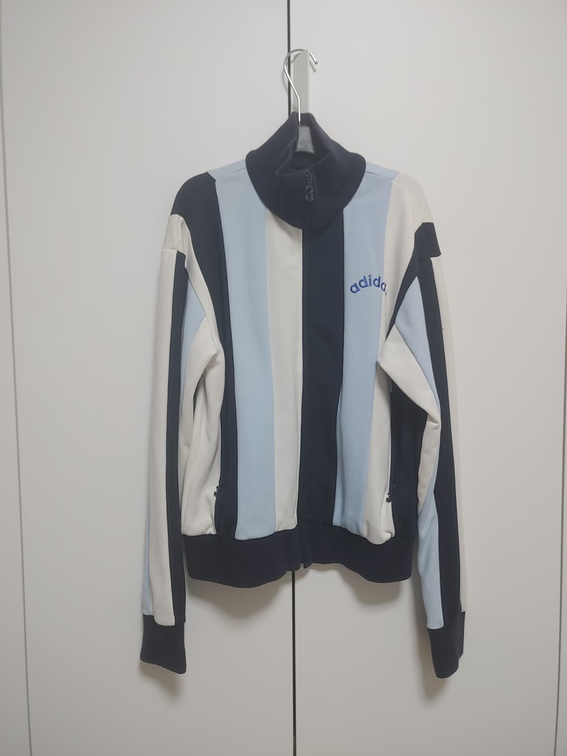 아디다스 스카이블루 y2k 트레이닝 져지 자켓-100사이즈 상품이미지2