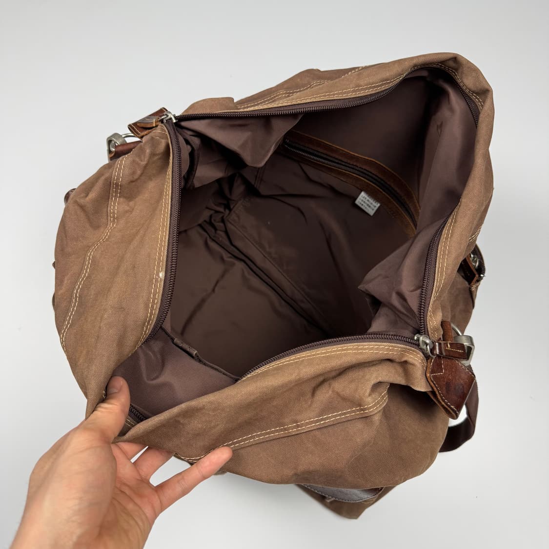 요시다포터 SANG 투웨이 보스턴백 다크그레이 상품이미지5