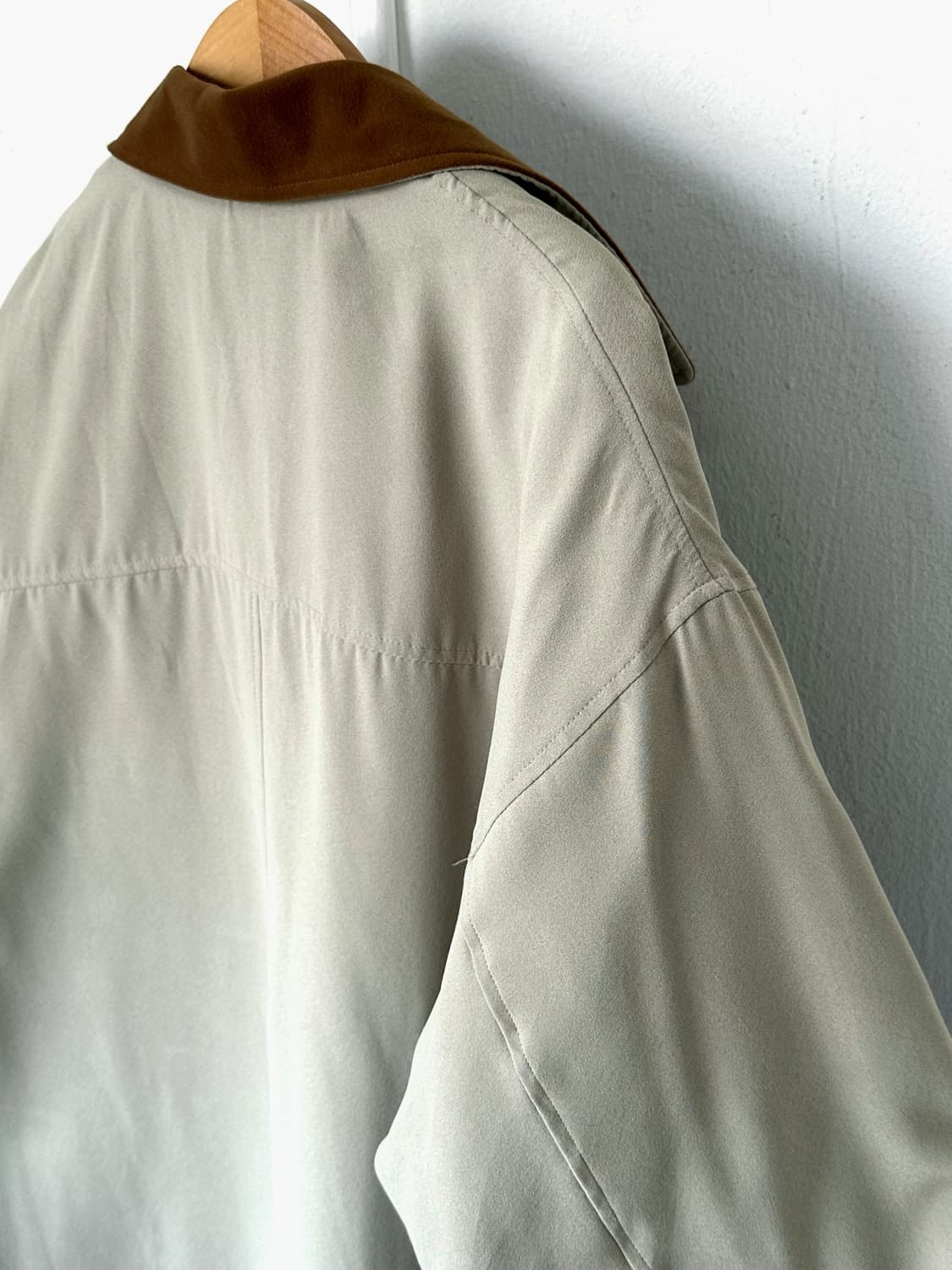 High count padded mil mid coat 상품이미지5