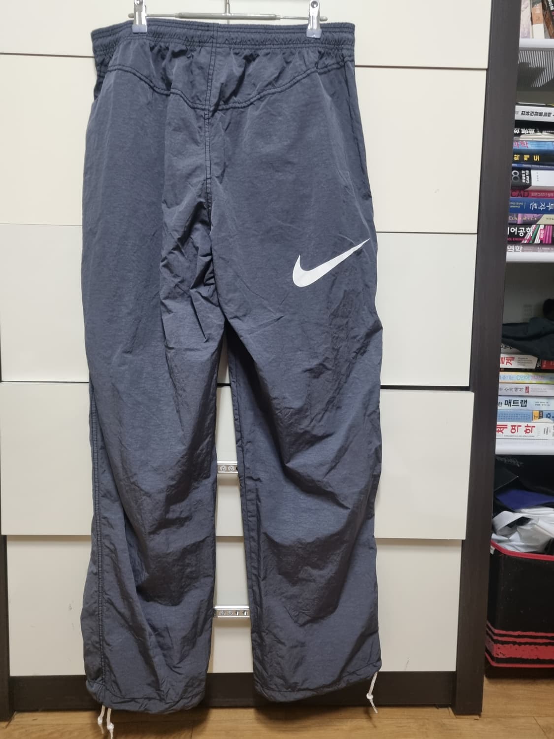 [M] 나이키x스투시 비치 팬츠 오프느와르 블랙 상품이미지3