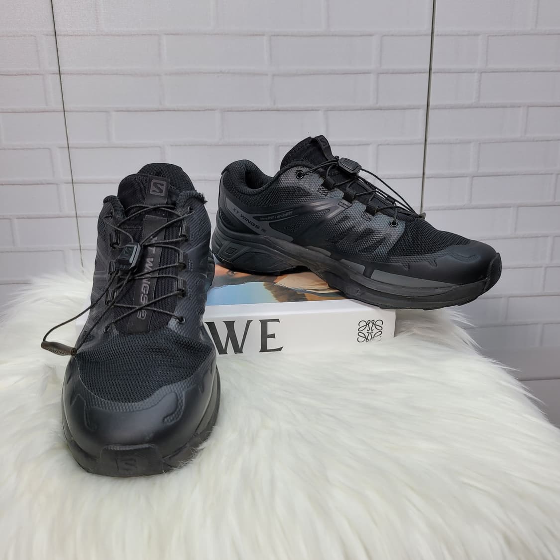 살로몬 XT-wings2 ADV 블랙 신발 스니커즈 운동화 260사이즈 상품이미지2