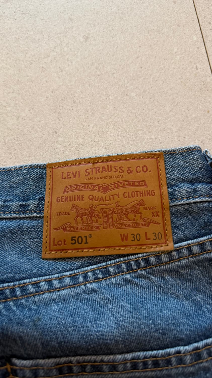 리바이스 501 중청 상품이미지3