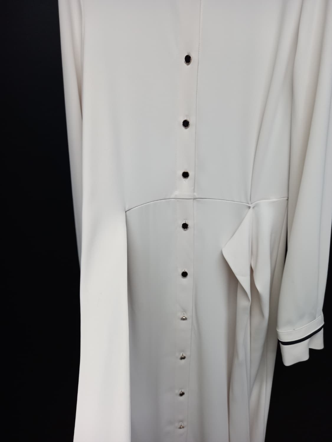 자라 춘추 엘라스틴 맥시 롱 원피스 44 상품이미지5