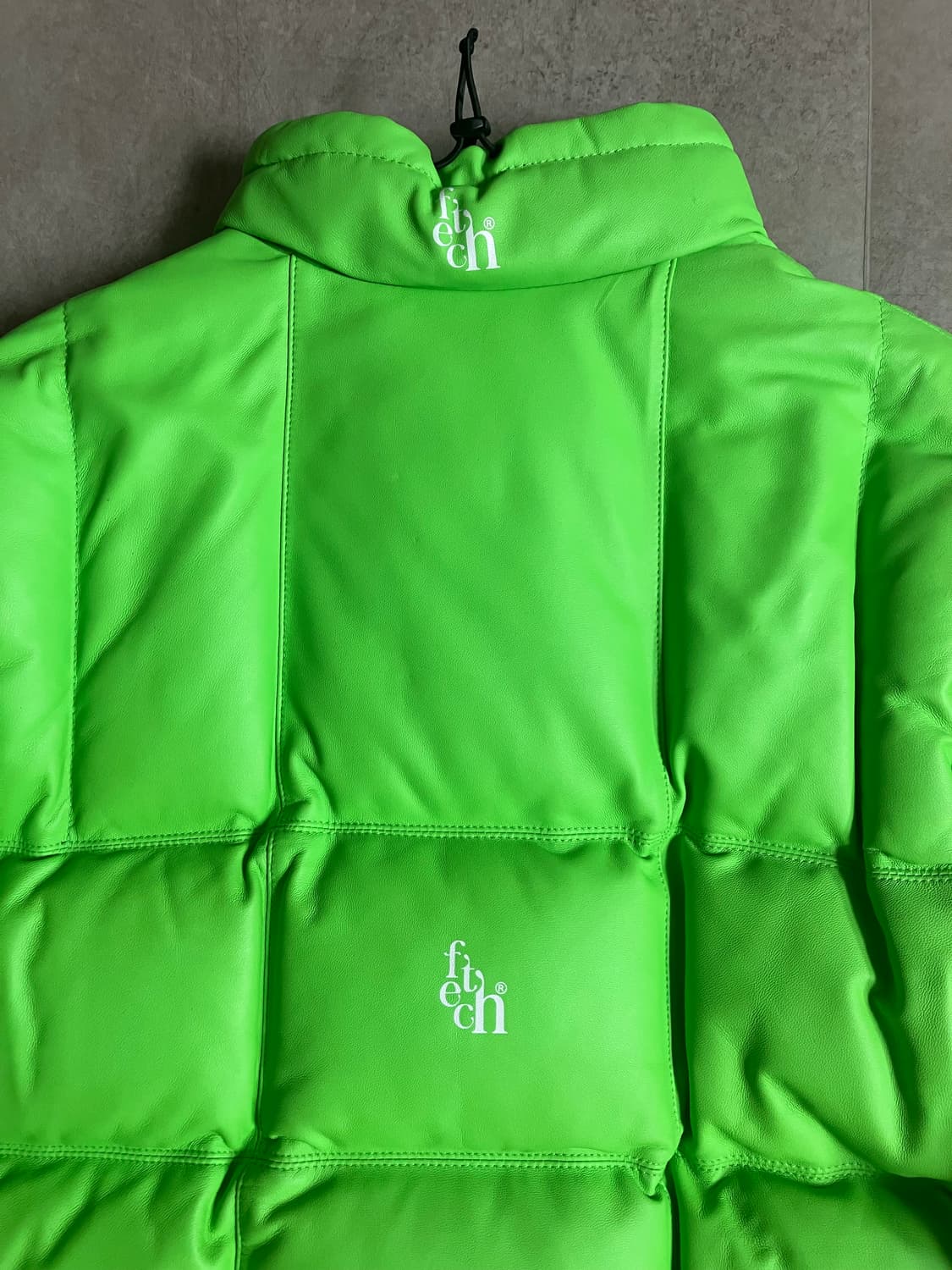 Fetch 패치 레더 폴리쉬 구스 챌린저 자켓 상품이미지7