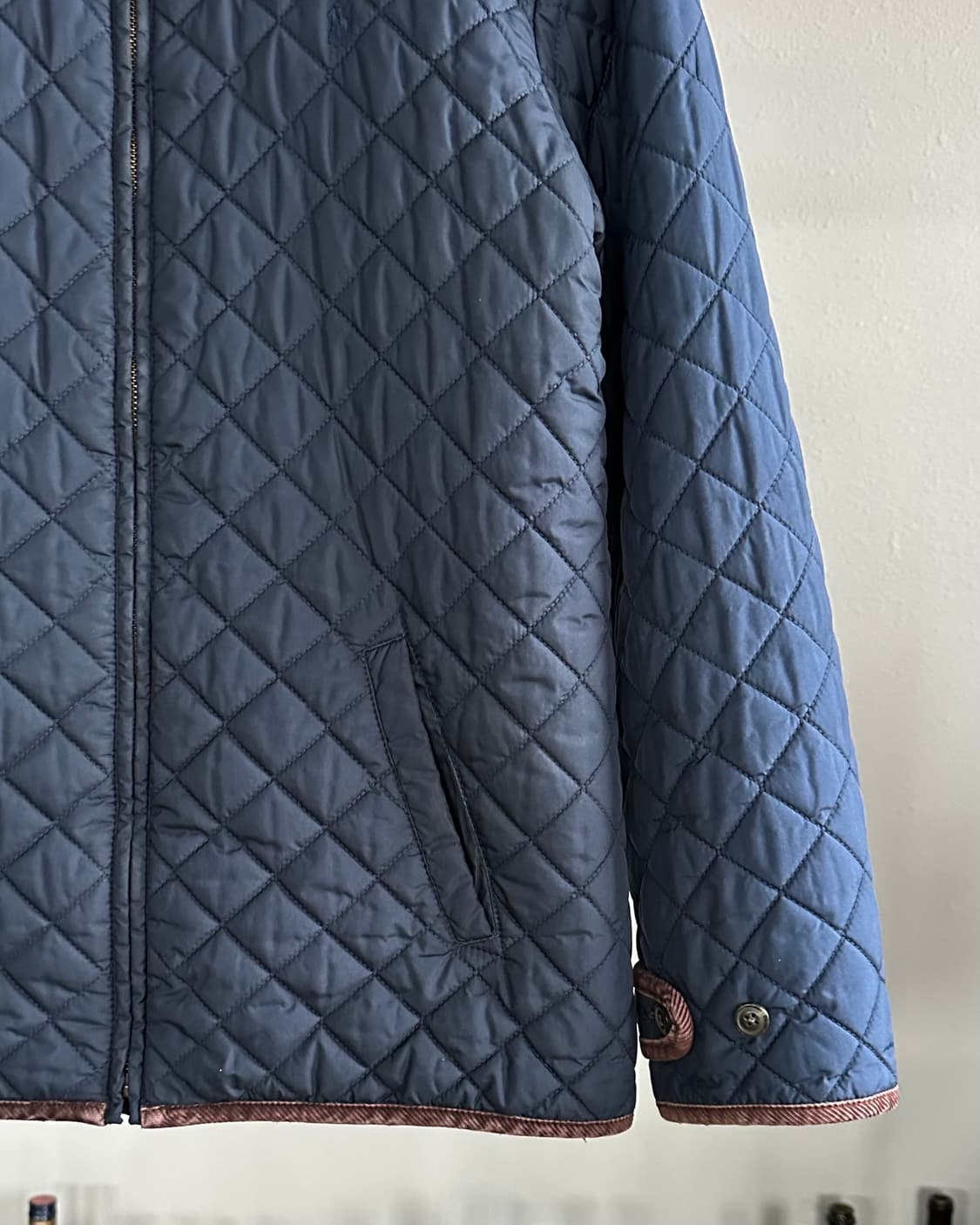 [L]폴로 랄프로렌 네이비 여성 퀼팅 자켓 상품이미지3