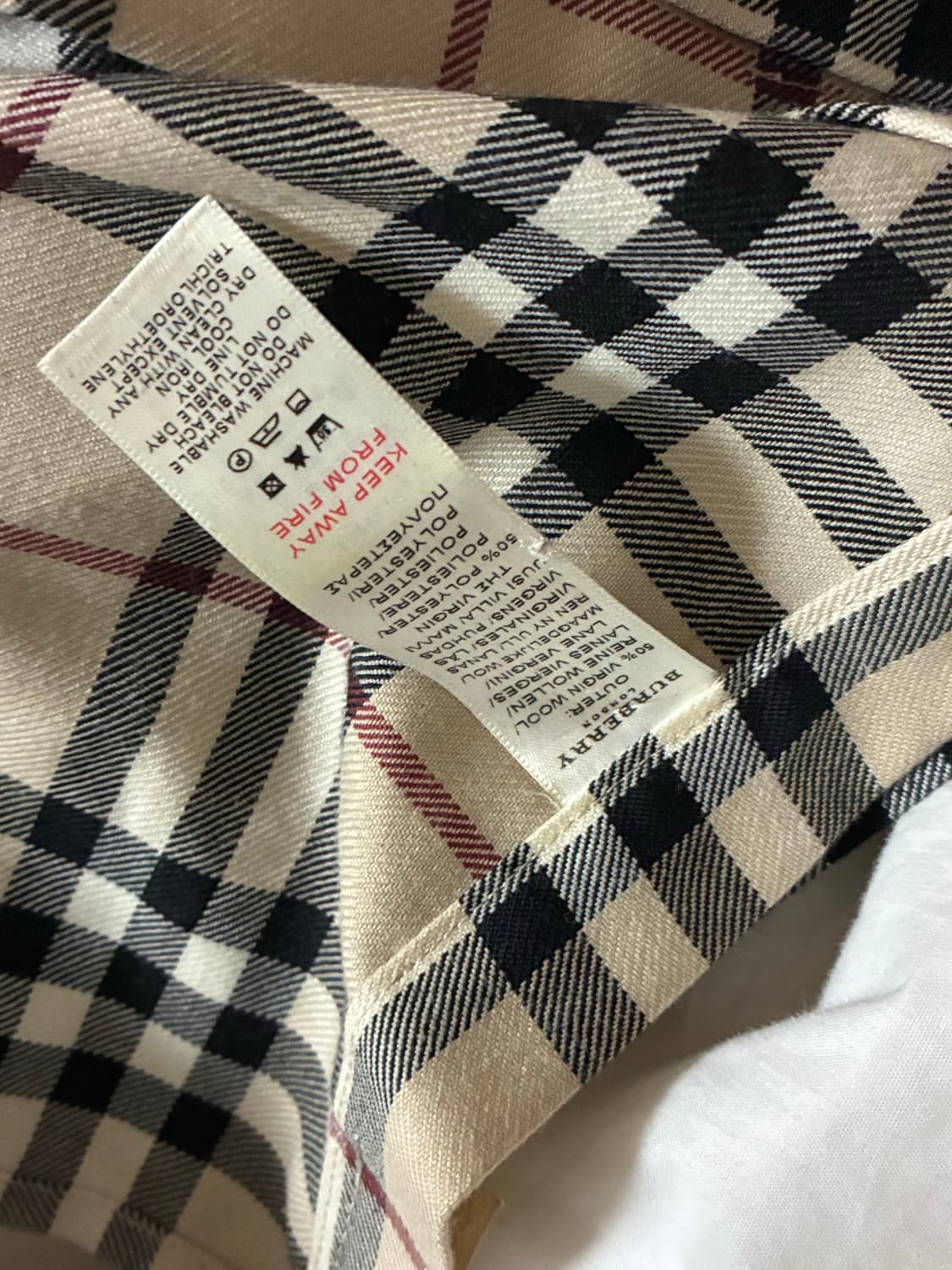 버버리 체크 버클 치마 상품이미지4