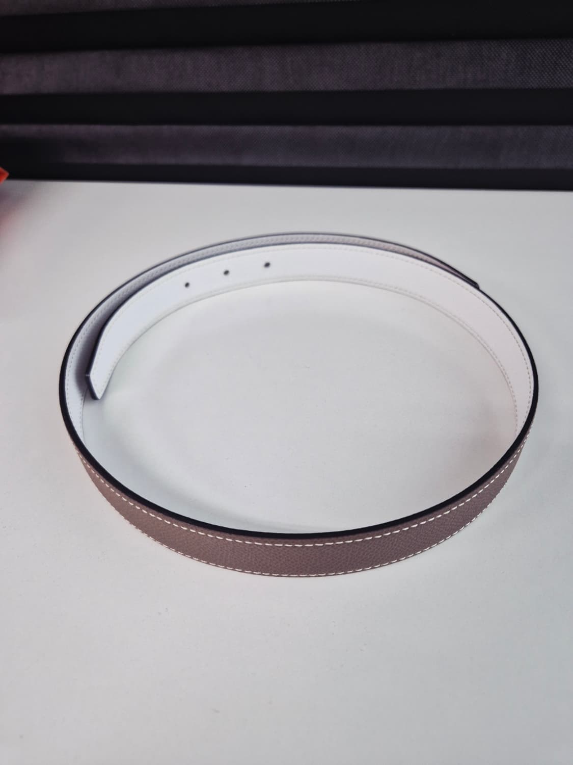 에르메스 콘스탄스 리버시블 벨트 A각인(새상품급) 상품이미지4