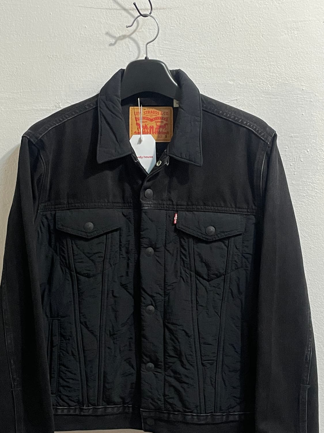  리바이스 블랙 트러커 자켓 상품이미지3